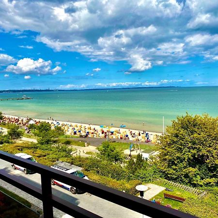 Studio Mit Panorama-Meerblick Und Direkter Strandlage In Scharbeutz Dış mekan fotoğraf