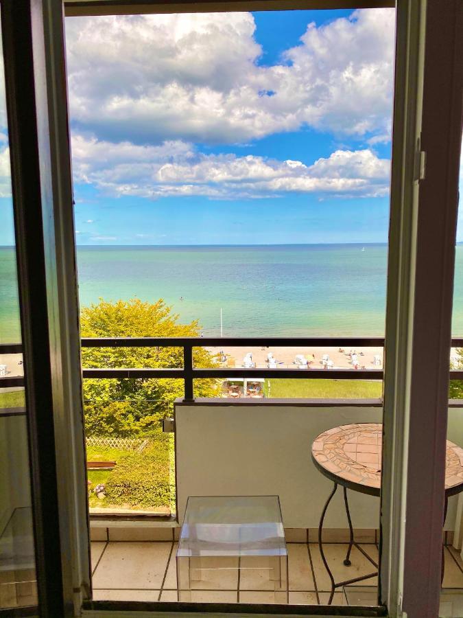 Studio Mit Panorama-Meerblick Und Direkter Strandlage In Scharbeutz Dış mekan fotoğraf