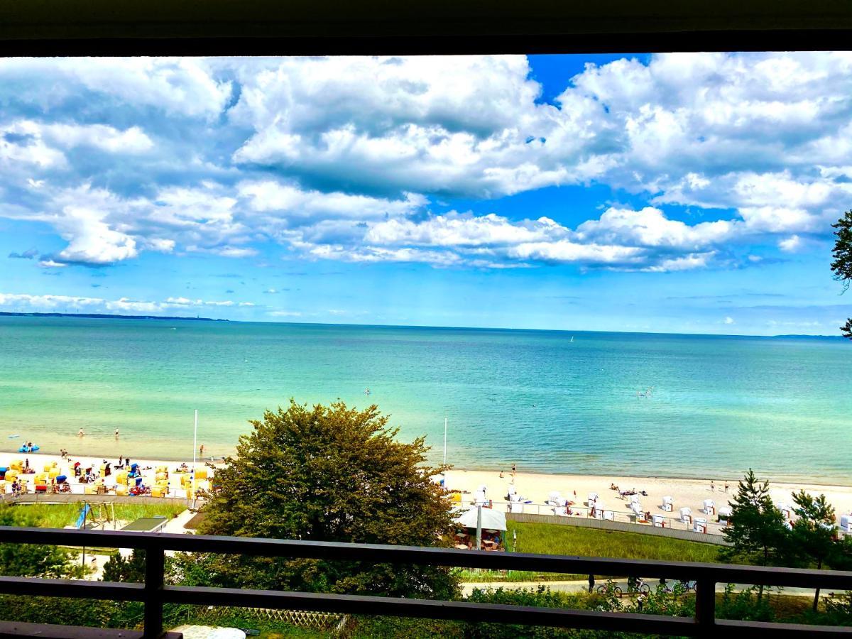 Studio Mit Panorama-Meerblick Und Direkter Strandlage In Scharbeutz Dış mekan fotoğraf