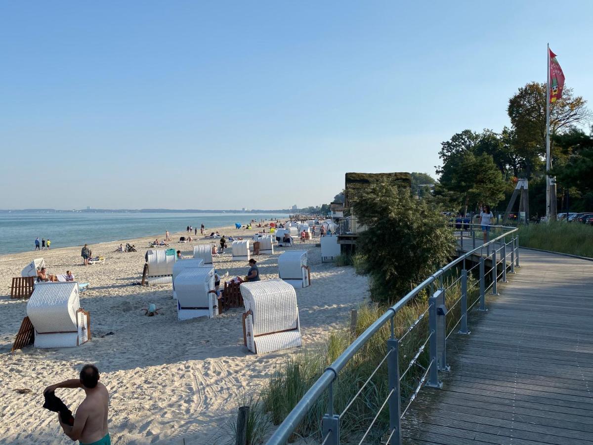 Studio Mit Panorama-Meerblick Und Direkter Strandlage In Scharbeutz Dış mekan fotoğraf