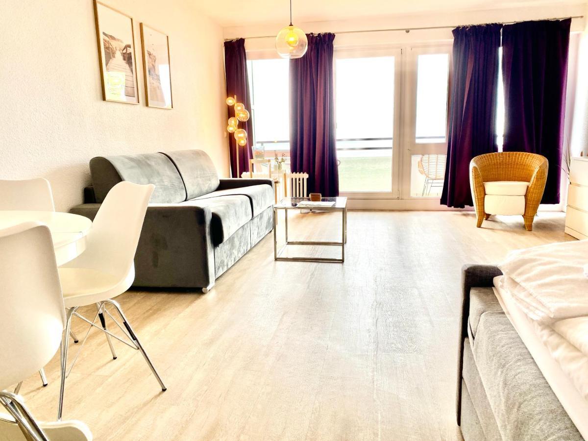 Studio Mit Panorama-Meerblick Und Direkter Strandlage In Scharbeutz Dış mekan fotoğraf