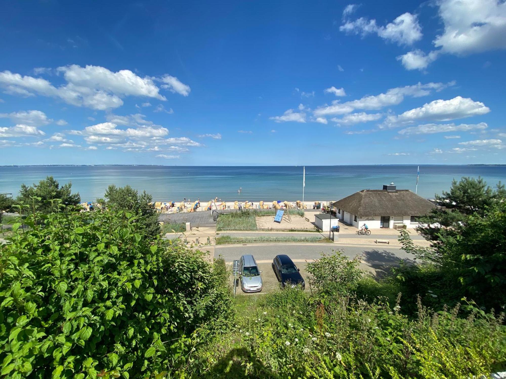 Studio Mit Panorama-Meerblick Und Direkter Strandlage In Scharbeutz Dış mekan fotoğraf